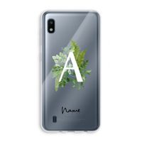 Green Brush: Samsung Galaxy A10 Transparant Hoesje Green Brush: Samsung Galaxy A10 Transparant Hoesje