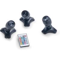 Pontec PondoStar LED RGBW Set 3 - Sfeervolle Tuinverlichting IP68 A+ met Afstandsbediening Pontec PondoStar LED RGBW Set 3 - Sfeervolle Tuinverlichting IP68 A+ met Afstandsbediening