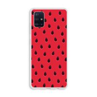 Watermelon: Galaxy A51 4G Transparant Hoesje