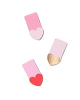 HEMA Magnetische Boekenlegger Roze - 3 Stuks
