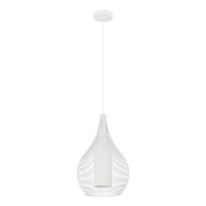 Eglo Moderne witte hanglamp Razoni 1 Ø 32,5cm 900829