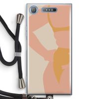 Bikini body: Sony Xperia XZ1 Transparant Hoesje met koord