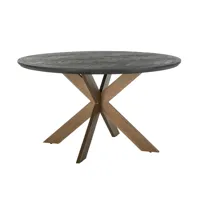 Eettafel Blackbone Brass 140Ø
