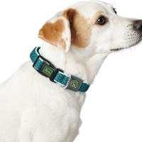 Hondenhalsband Hunter Basic Draad Maat M Limoen (33-50 cm)