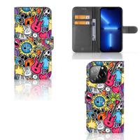 iPhone 13 Pro | Wallet Case | met Pasjes | Punk Rock
