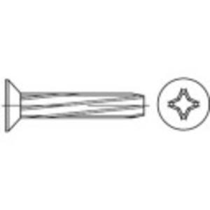 TOOLCRAFT 141800 Tapschroeven M5 25 mm Kruiskop Phillips DIN 7516 Staal Galvanisch verzinkt 500 stuk(s)