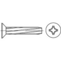 TOOLCRAFT 141787 Tapschroeven M3 16 mm Kruiskop Phillips DIN 7516 Staal Galvanisch verzinkt 2000 stuk(s)