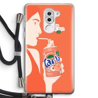 Peach please!: Honor 6X Transparant Hoesje met koord