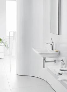 Hansgrohe Puravida Fonteinkraan Met Push Open Met Joystick Chroom