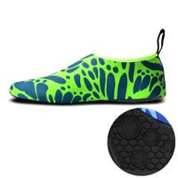 Antislip slijtage-weerstand van dikke rubberen zool duik schoenen en sokken één paar maat: M (dacht groen)