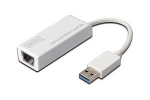 Digitus DN-3023 tussenstuk voor kabels USB RJ-45 Wit