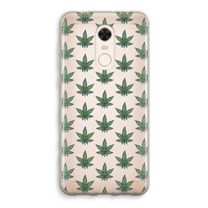 Weed: Xiaomi Redmi 5 Transparant Hoesje
