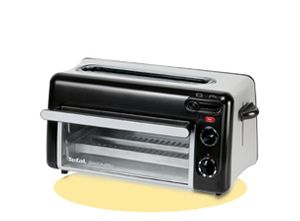 TL 6008 sw/alu  - Toaster/mini oven 1300W TL 6008 sw/alu