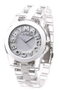 Horlogeband Marc by Marc Jacobs MBM4534 Kunststof/Plastic Transparant 6mm