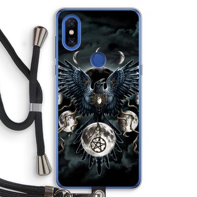 Sinister Wings: Xiaomi Mi Mix 3 Transparant Hoesje met koord
