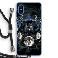 Sinister Wings: Xiaomi Mi Mix 3 Transparant Hoesje met koord