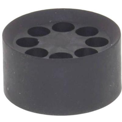 Wiska 10102744 MFD 40/08/070 Meervoudig dicht-inzetstuk Slagvast, Met trekontlasting M40 Kunststof Zwart (RAL 9005) 25 stuk(s)