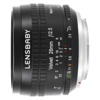 Lensbaby Velvet 28 Nikon Z-mount objectief Zwart