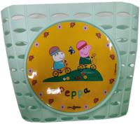 BIKE FASHION kinder fietsmand kids basket peppa pig