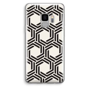 Geometrisch patroon: Samsung Galaxy S9 Transparant Hoesje