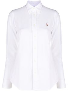 Polo Ralph Lauren chemise Heidi à broderies - Blanc