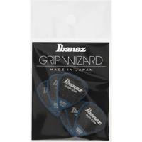 Ibanez PPA14MSGDB Grip Wizard Series Sand Grip plectrumset 6-pack teardrop blauw medium - thumbnail