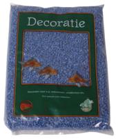 Zak a 1 kg gravel lichtblauw - Gebr de boon