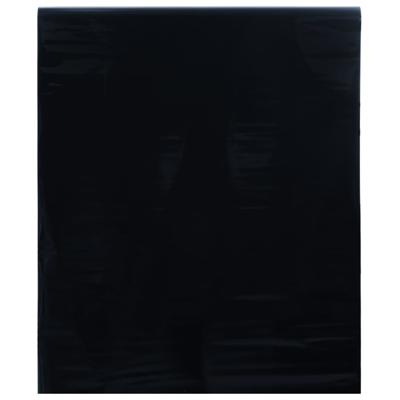 VidaXL Raamfolie statisch matzwart 90 x 2000 cm pvc