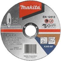 Makita B-46931 Doorslijpschijf 125x22,23x1,6mm RVS