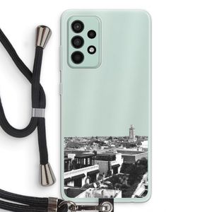 Marrakech Skyline : Samsung Galaxy A52s 5G Transparant Hoesje met koord