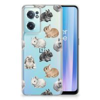 TPU Hoesje voor OnePlus Nord CE 2 5G Konijntjes