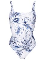Lygia & Nanny maillot de bain à imprimé palmier - Bleu