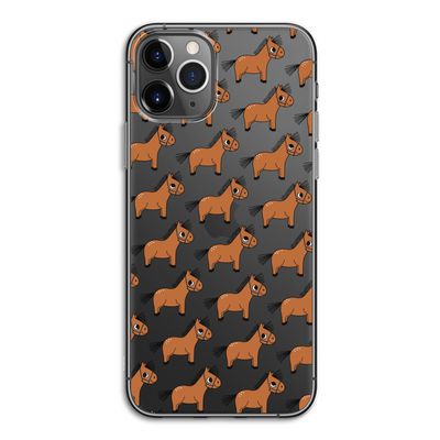 Pony: iPhone 11 Pro Transparant Hoesje