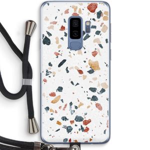 Terrazzo N°4: Samsung Galaxy S9 Plus Transparant Hoesje met koord