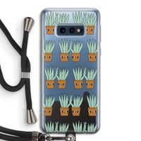 Sansevieria: Samsung Galaxy S10e Transparant Hoesje met koord Sansevieria: Samsung Galaxy S10e Transparant Hoesje met koord