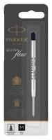 Balpenvulling Parker Quinkflow medium zwart blister à 1 stuk