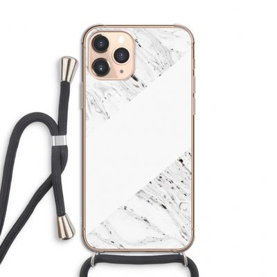 Biggest stripe: iPhone 11 Pro Transparant Hoesje met koord