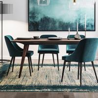 Easy Living - Vloerkleed Elodie Emerald/Gold -