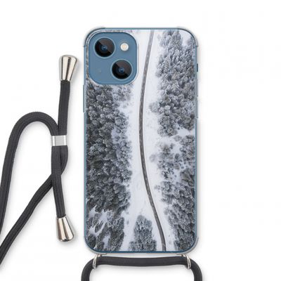 Snøfall: iPhone 13 mini Transparant Hoesje met koord