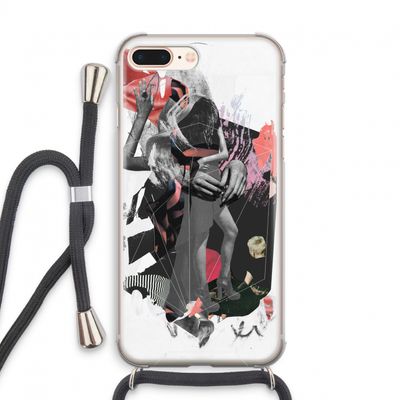 Dissimulation du réel: iPhone 7 PLUS Transparant Hoesje met koord