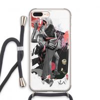 Dissimulation du réel: iPhone 7 PLUS Transparant Hoesje met koord