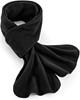 Beechfield CB293R Recycled Fleece Scarf - Black - 170 x 25 cm - thumbnail