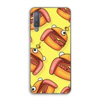 Hamburger: Samsung Galaxy A7 (2018) Transparant Hoesje Hamburger: Samsung Galaxy A7 (2018) Transparant Hoesje