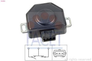 Sensor, smoorkleppenverstelling 105032