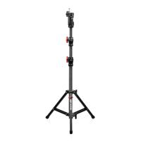 Shape Low Boy Double Riser Stand Black/Chrome 6.4&apos;