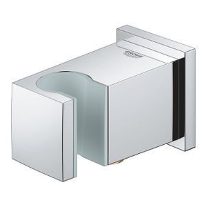 GROHE Euphoria cube wandaansluitbocht met wandhouder chroom 26370000