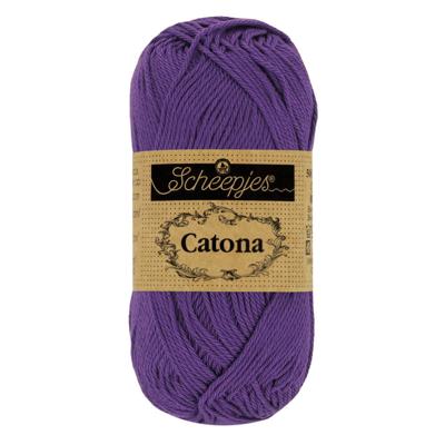Scheepjes Catona - 10g - 521 Deep Violet