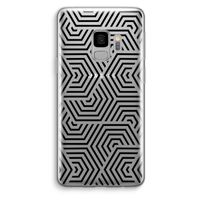 Magic pattern: Samsung Galaxy S9 Transparant Hoesje