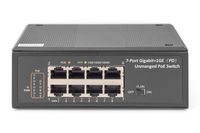 Digitus DN-651113 netwerk-switch Unmanaged Gigabit Ethernet (10/100/1000) Power over Ethernet (PoE) Zwart - thumbnail