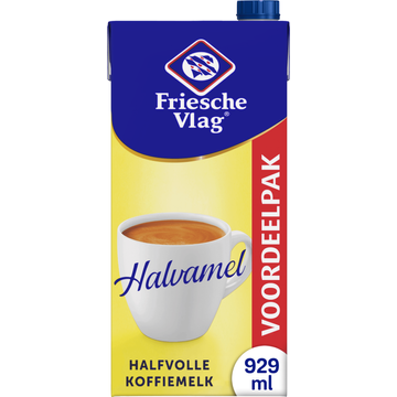 Friesche Vlag Halvamel Voordeelpak 929 ml bij Jumbo